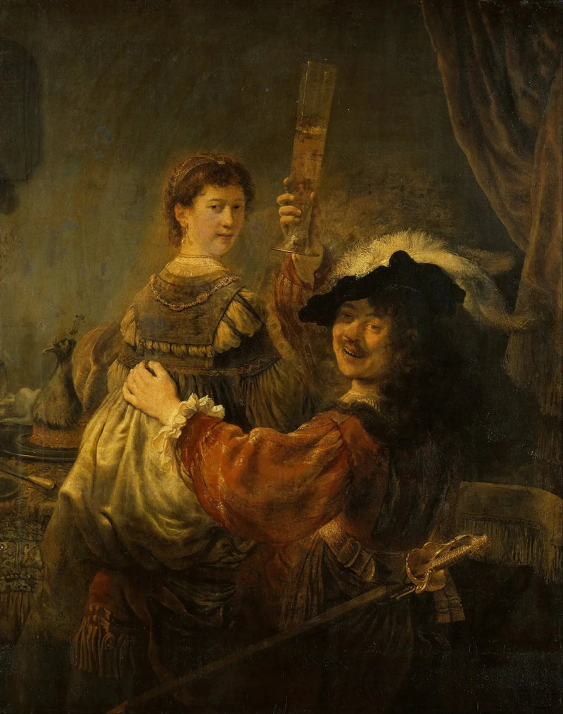 Onnellinen pari - Rembrandt