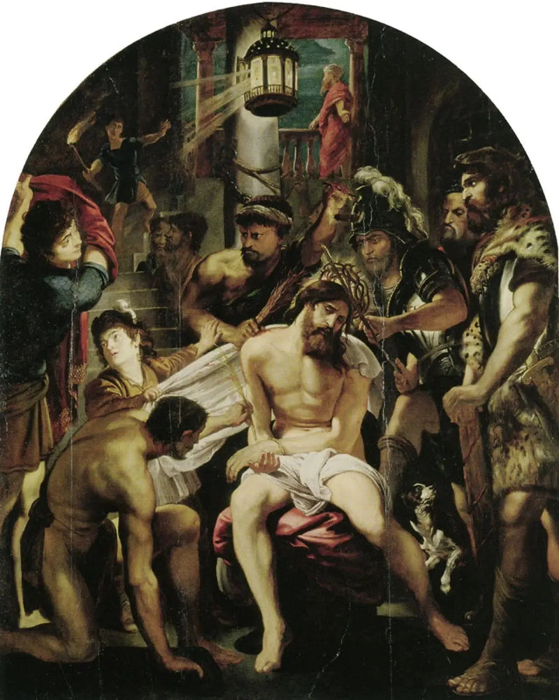 Ristiinnaulitsemisen kruunaus - Peter Paul Rubens