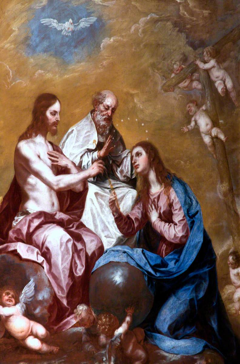 Neitsyt Marian kruunaus - Alonso Cano