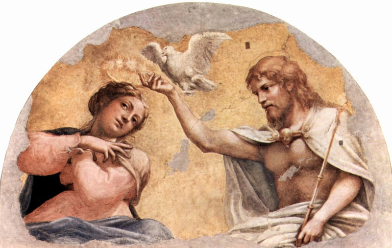 Neitsyt Marian kruunaus - Antonio da Correggio