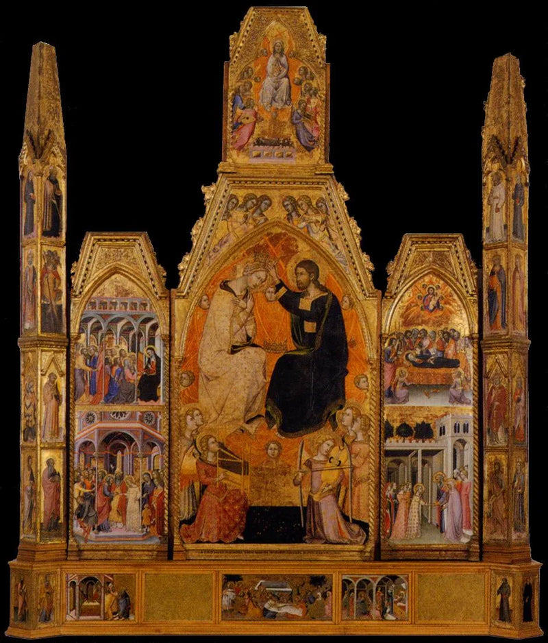 Neitsyt Marian kruunaus - Bartolo di Fredi