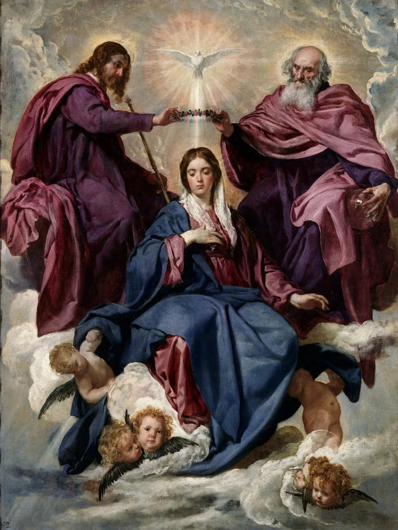 Neitsyt Marian kruunaus - Diego Velázquez