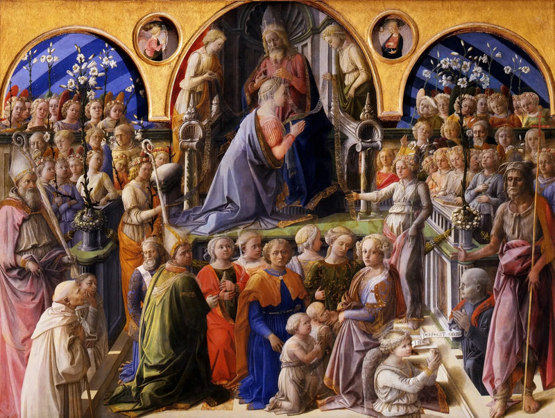 Neitsyt Marian kruunaus - Fra Filippo Lippi
