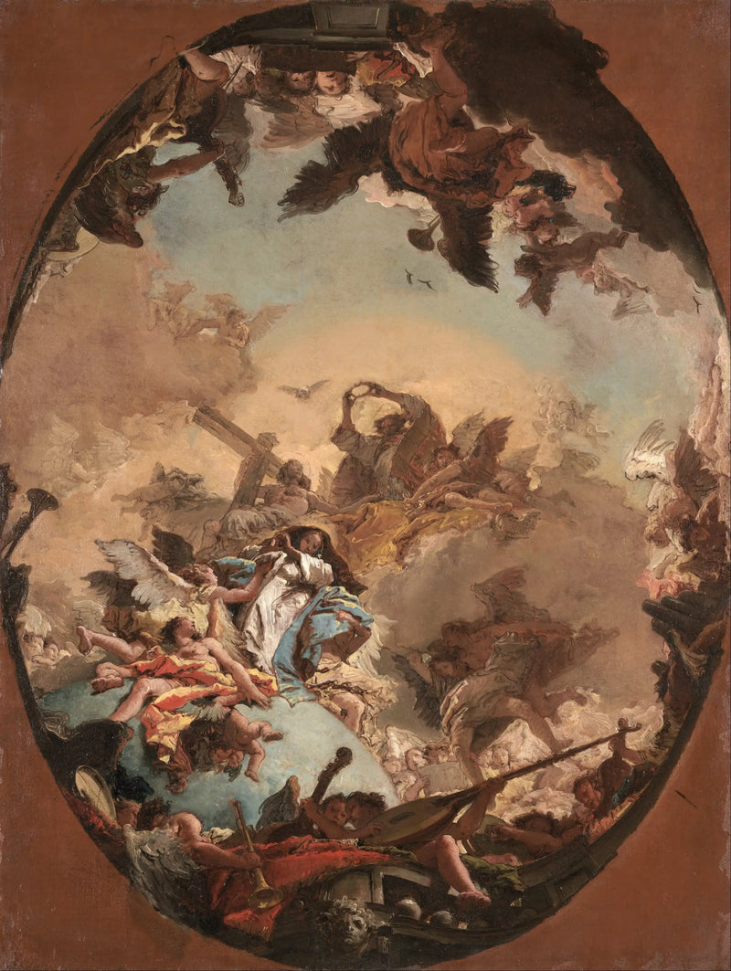 Neitsyt Marian kruunaus - Giovanni Battista Tiepolo