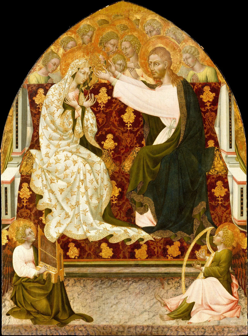 Neitsyt Marian kruunaus - Giovanni di Paolo