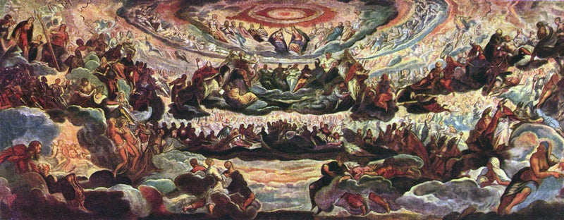 Neitsyt Marian kruunaus - Jacopo Tintoretto