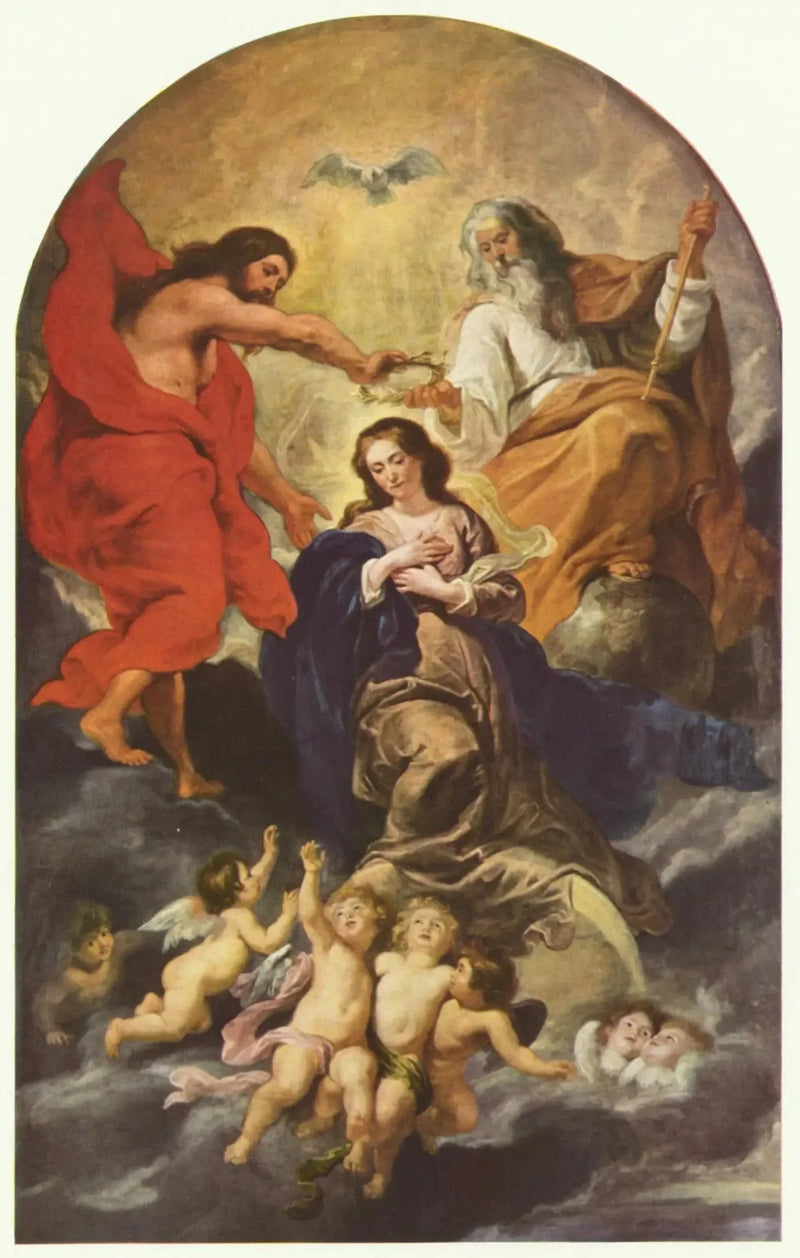 Neitsyt Marian kruunaus - Peter Paul Rubens