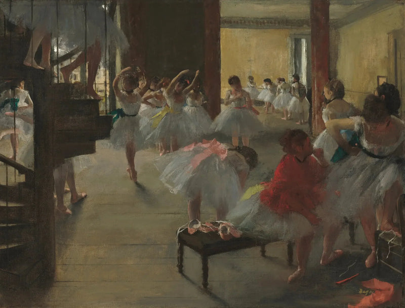 Tanssitunti - Edgar Degas