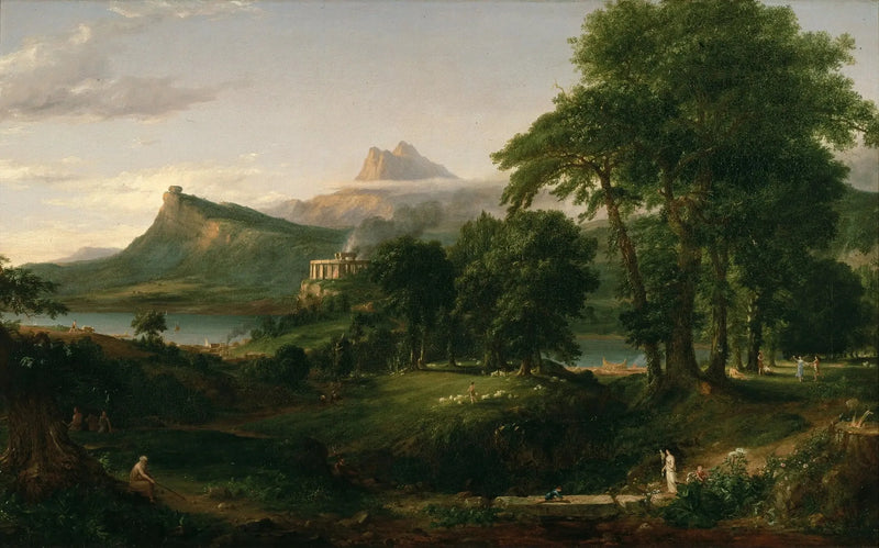 Keisarin oppitunti: Arkadian tai paimenlaulu - Thomas Cole