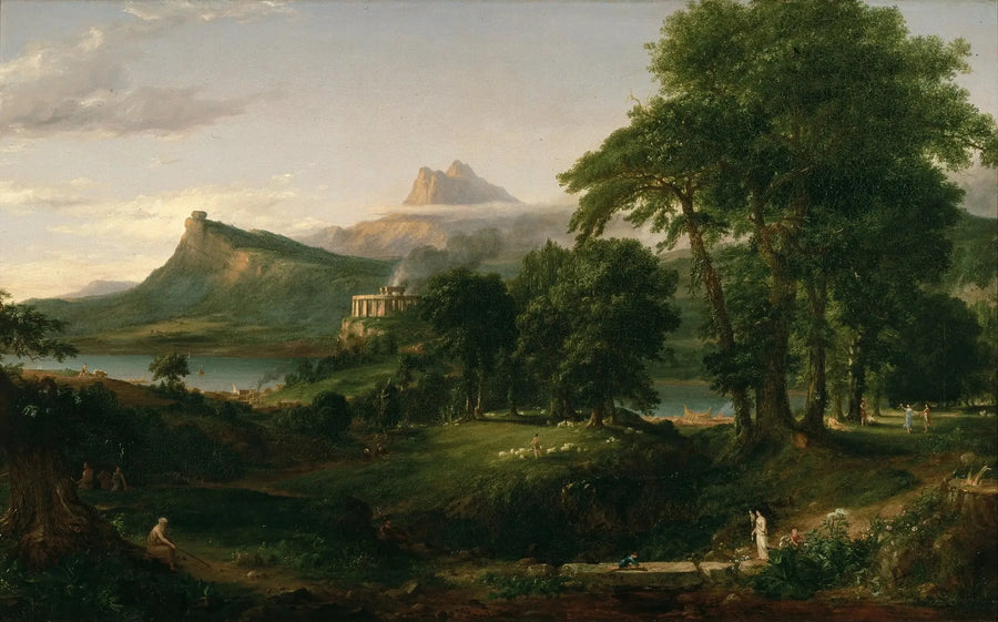 Keisarin oppitunti: Arkadian tai paimenlaulu - Thomas Cole