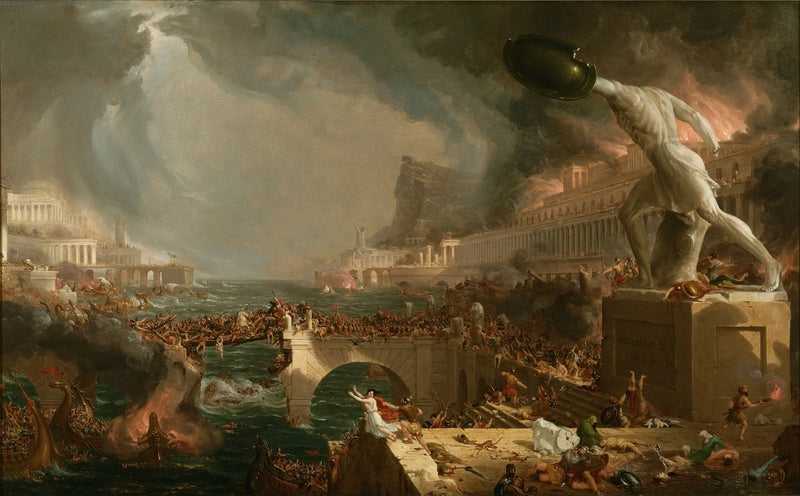 Keisarin kurssi : tuho - Thomas Cole