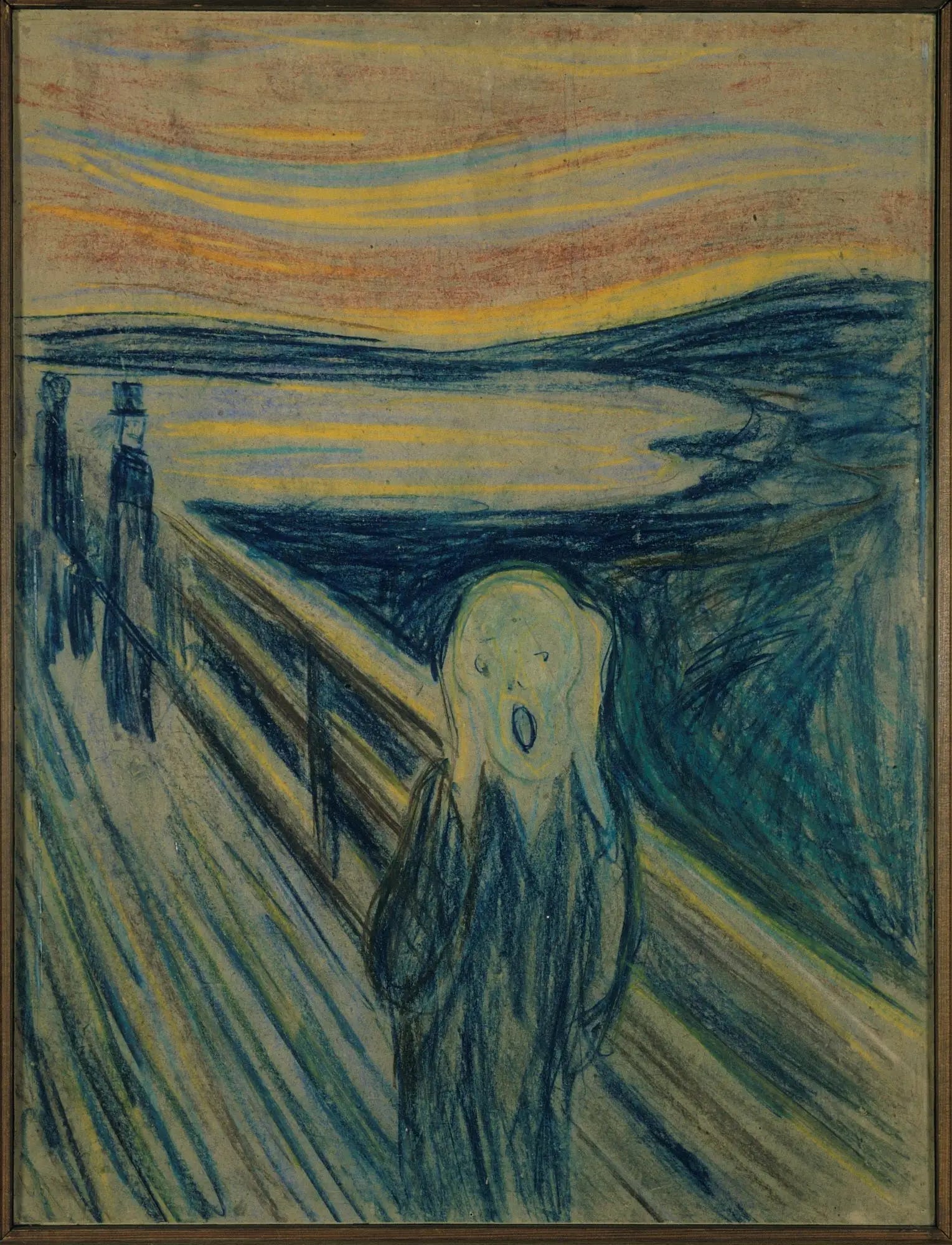 Le Cri - Edvard Munch image 1 copie de tableau peinte à la main
