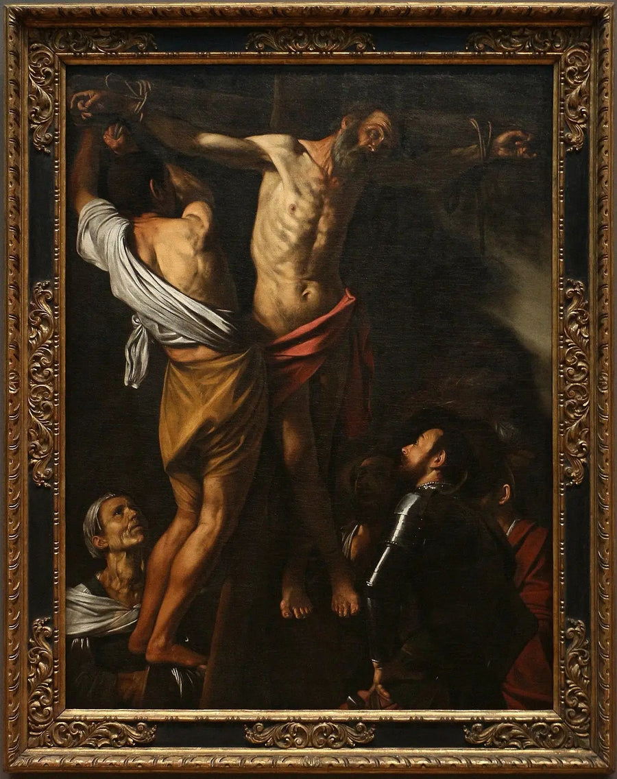 Pyhän Andreksen ristiinnaulitseminen - Caravaggio