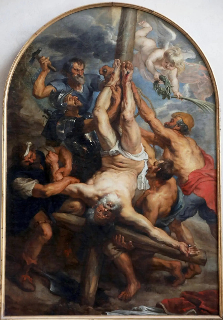 Pyhä Pietari ristiinnaulittuna - Peter Paul Rubens