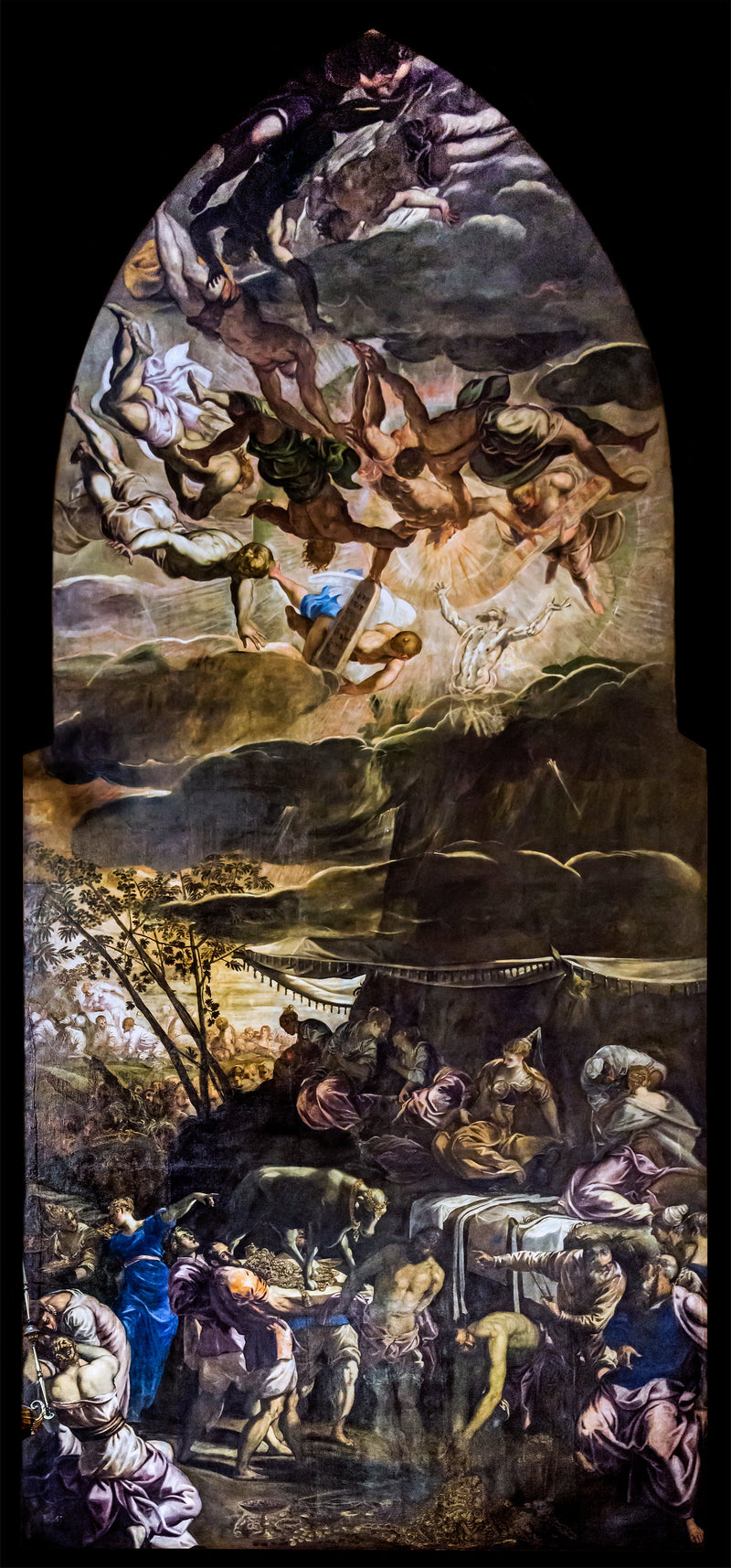 Kultti kultaisen vasikan - Jacopo Tintoretto