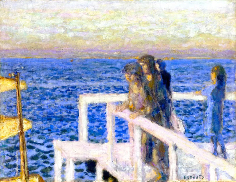 Cannesin laiturialue - Pierre Bonnard