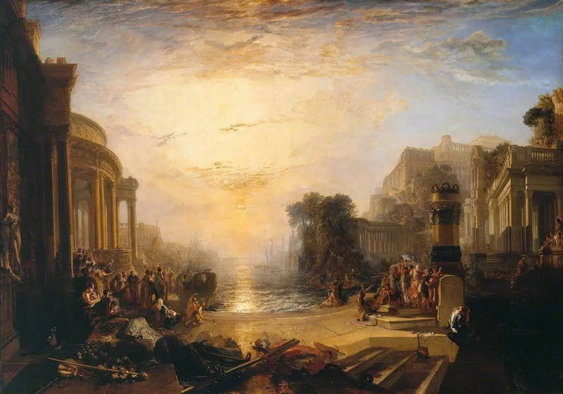 Karthagon imperiumin rappeutuminen - J. M. W. Turner