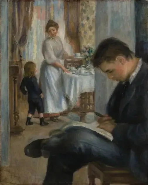Aamiainen Bernevalissa - Pierre-Auguste Renoir
