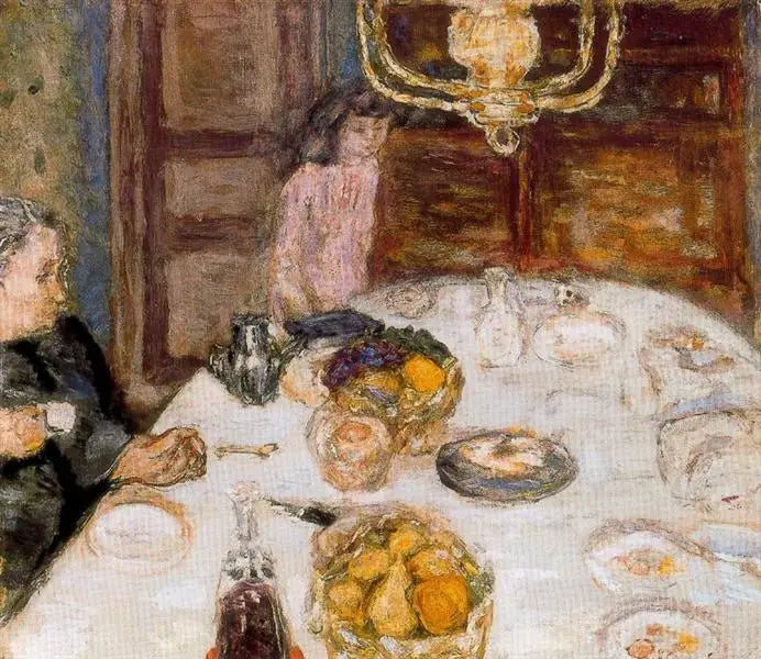 Lounas Grand-Lempsissä - Pierre Bonnard