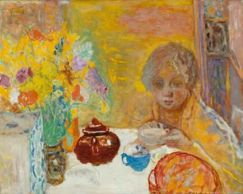 Le déjeuner - Pierre Bonnard image 1 copie peinte à la main à l’huile