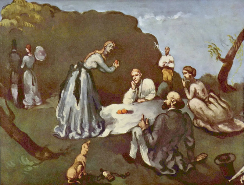 Lounas nurmikolla - Paul Cézanne