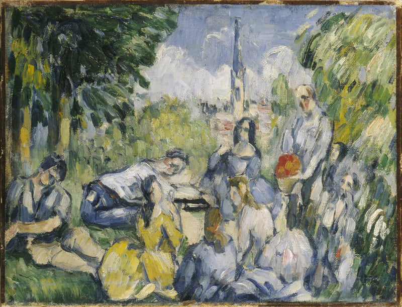 Lounas nurmikolla - Paul Cézanne