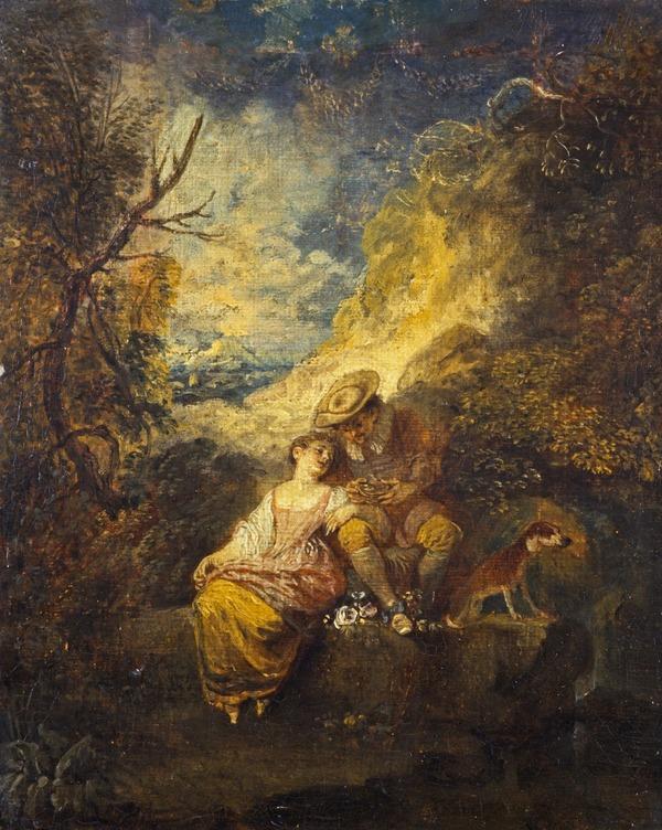Varpusenmetsästäjä - Antoine Watteau