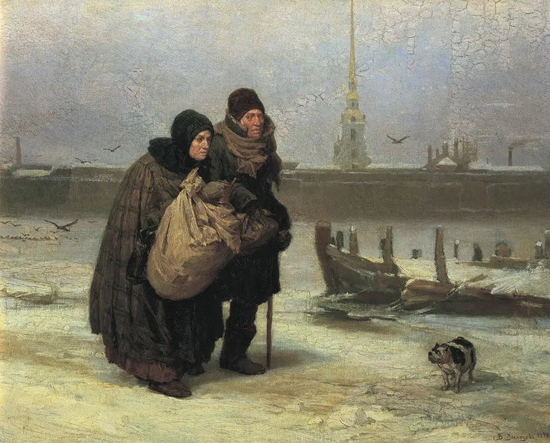 Kodin lähtö - Viktor Vasnetsov