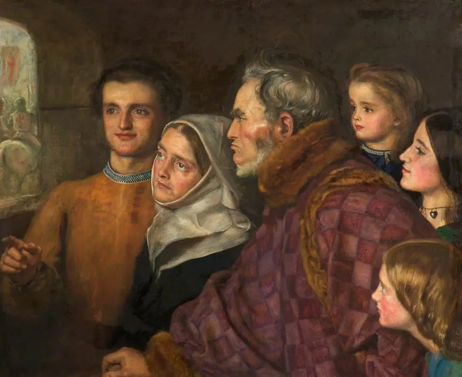 Ristiretkien lähtö - John Everett Millais