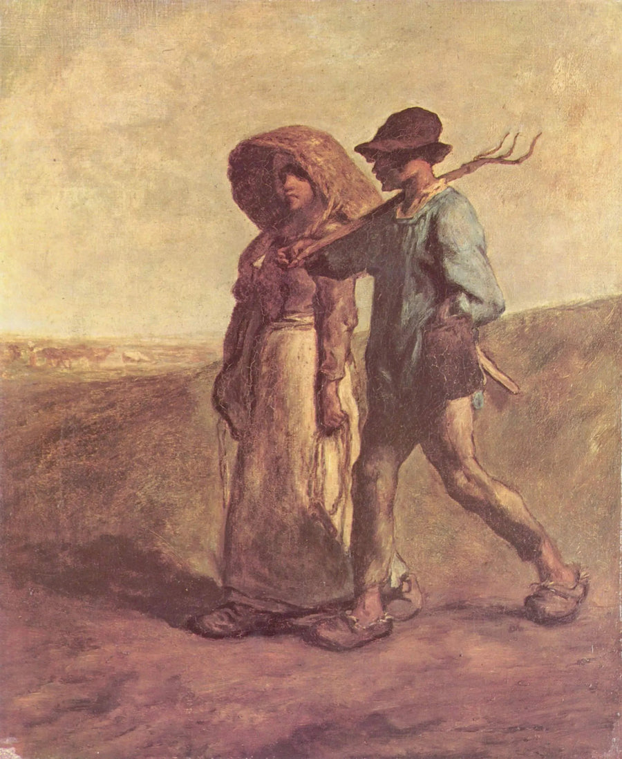 Matka töihin - Jean-François Millet
