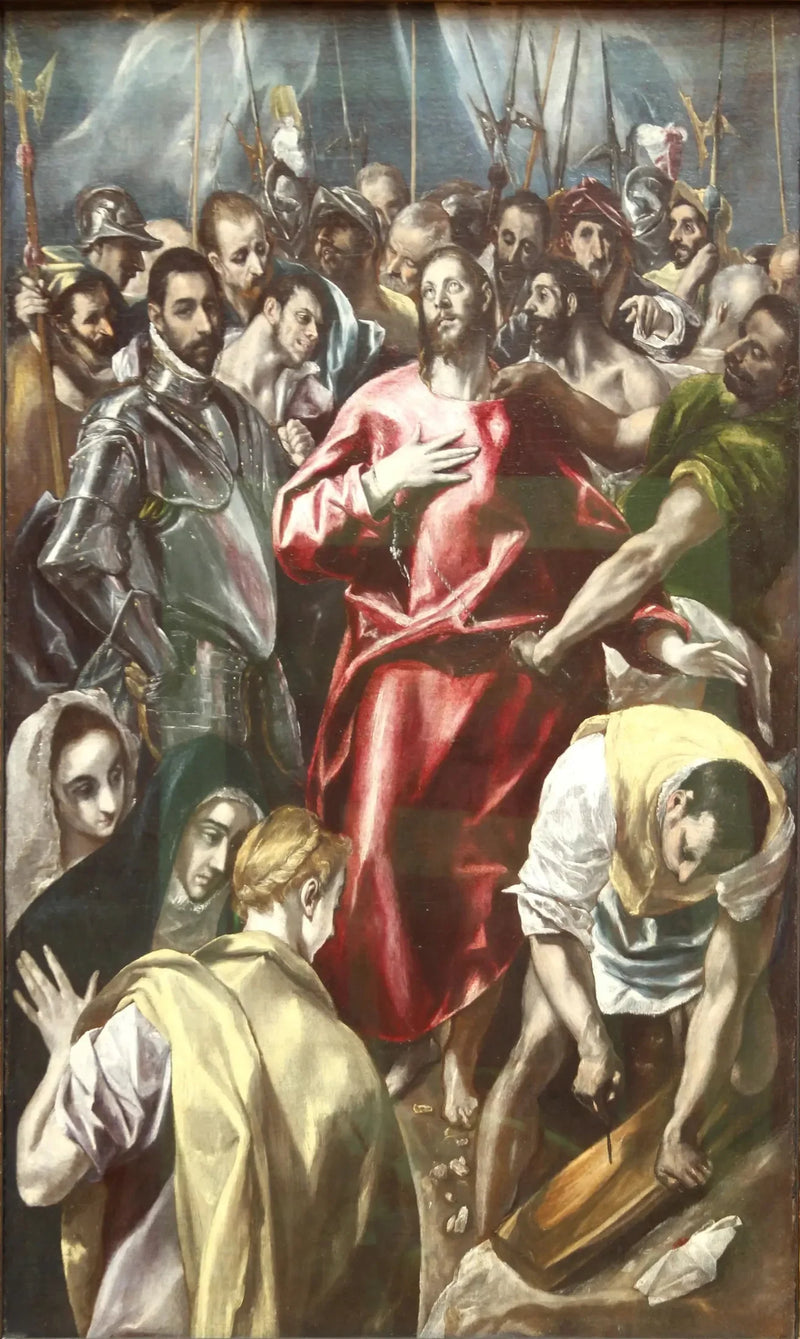 Kristuksen riisuminen - El Greco