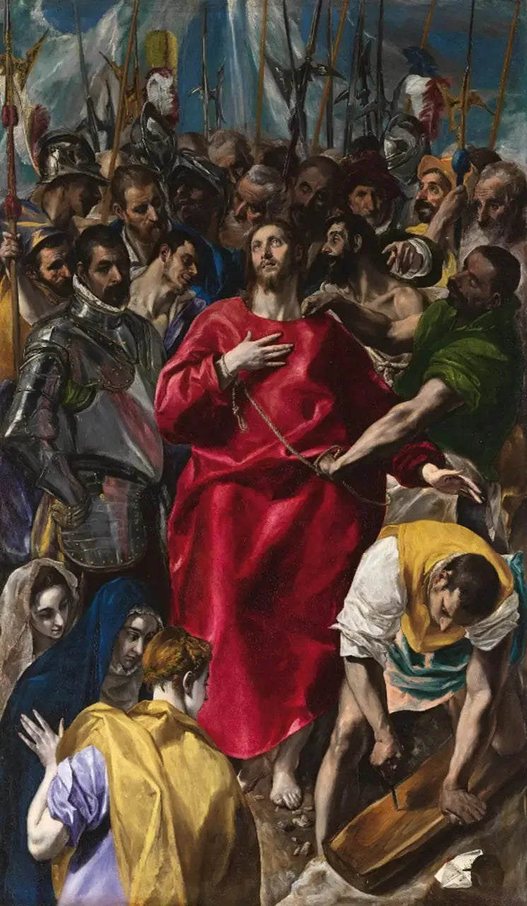 Kristuksen riisuminen - El Greco