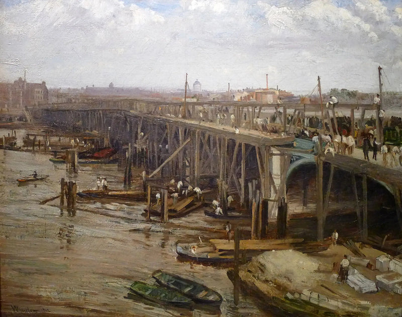 Vanhan Westminsterin viimeinen - James Abbott McNeill Whistler