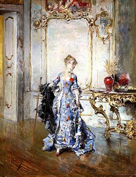 Viimeinen katse peilissä - Giovanni Boldini