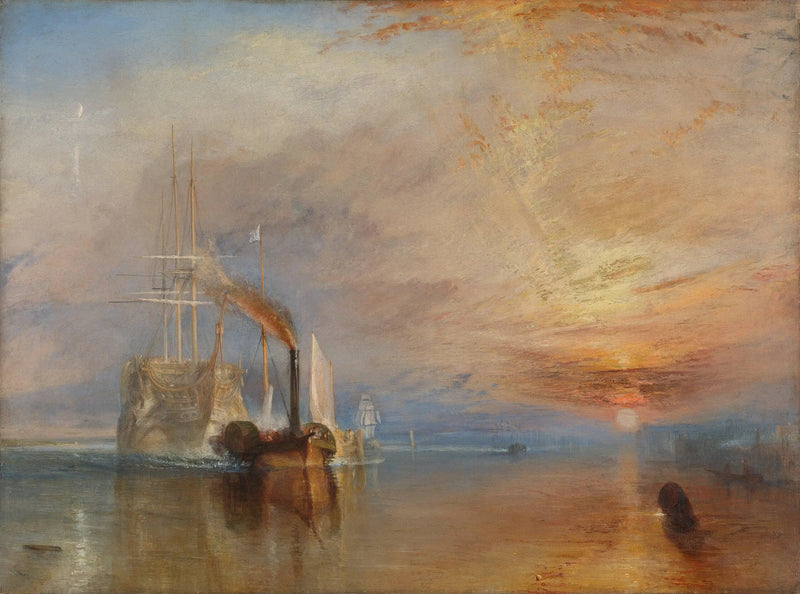 Viimeinen matka Téméraire - J. M. W. Turner