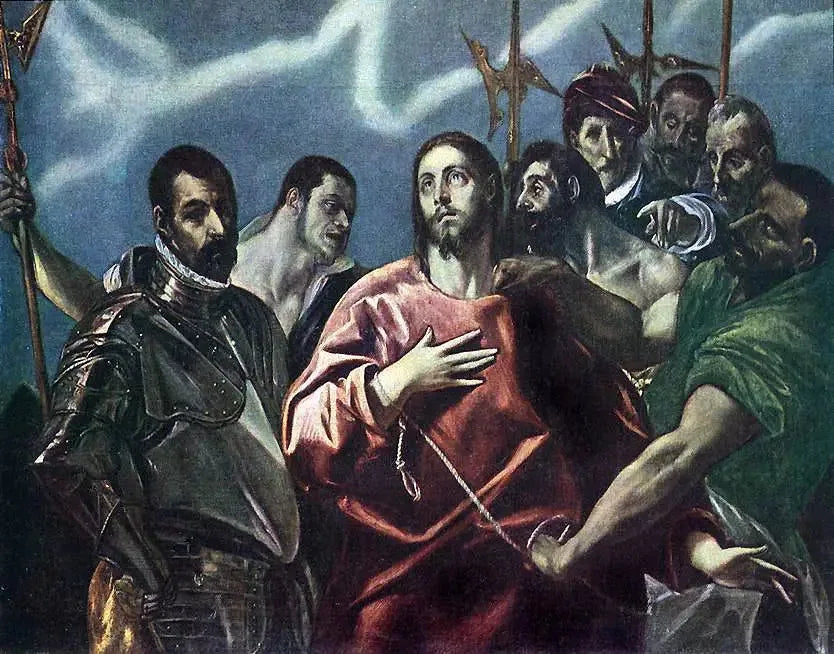 Kristuksen riisuminen - El Greco