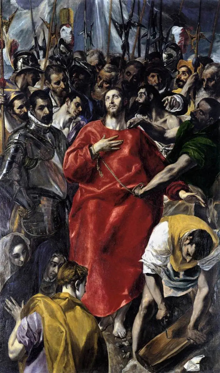 Kristuksen riisuminen. Contini Bonacossi -kokoelma - El Greco
