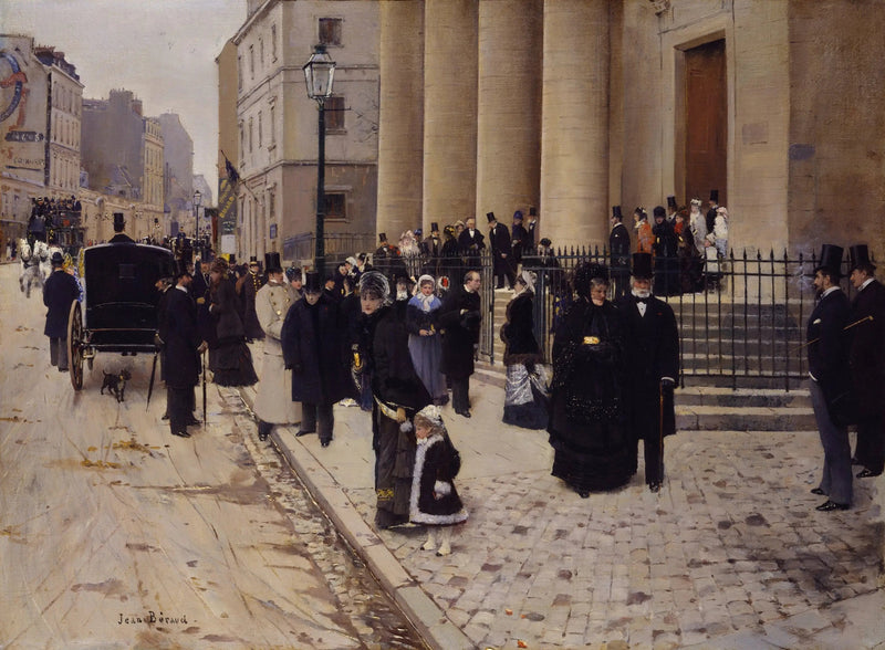 Sunnuntaina, lähellä Saint-Philippe-du-Roule - Jean Béroud