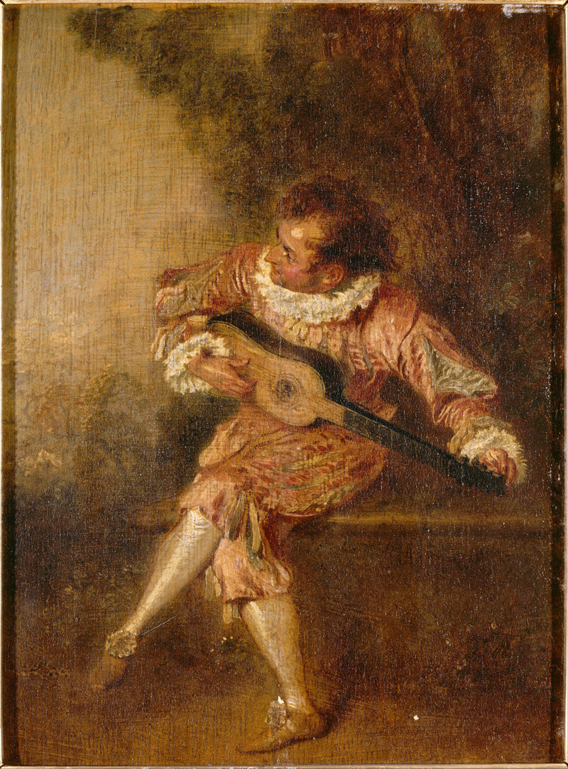 Serenadien antaja - Antoine Watteau