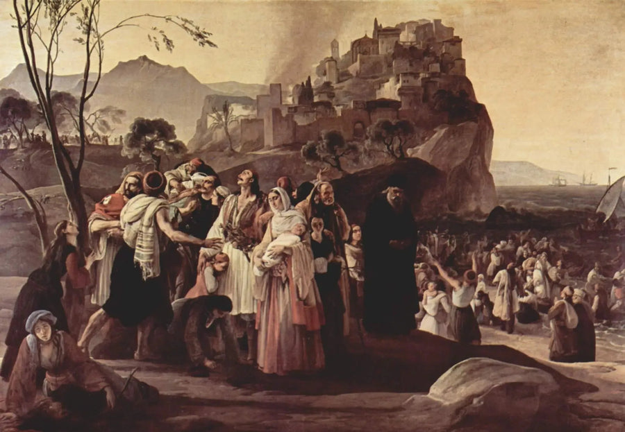 Parga'n draama - Francesco Hayez