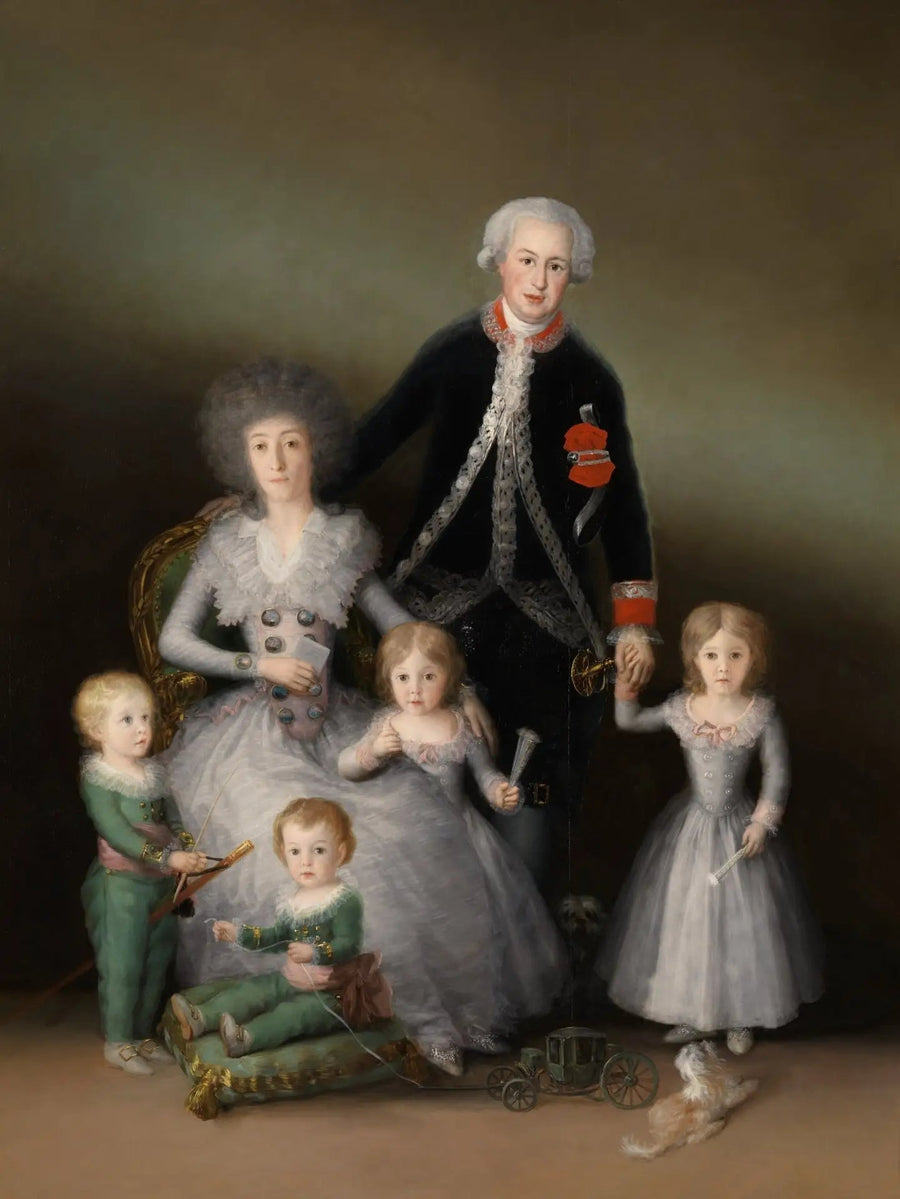 Osunan herttua ja hänen lapsensa - Francisco de Goya