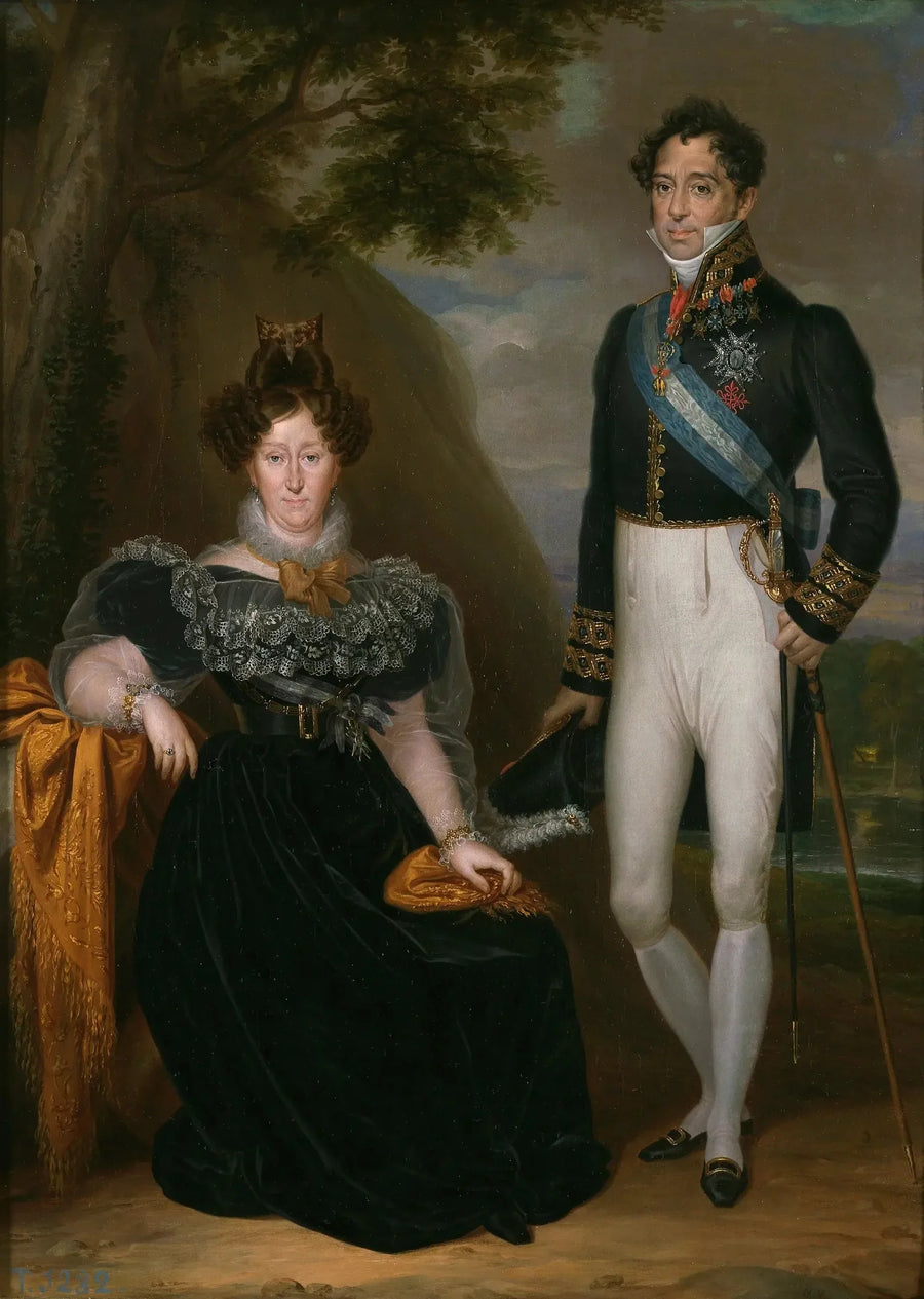 San Fernando de Quirogan herttua ja herttuatar - Rafael Tejeo