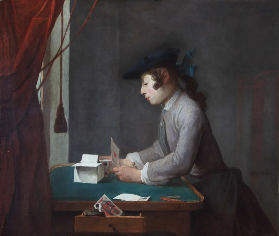 Korttitalojen rakentaja - Jean Siméon Chardin