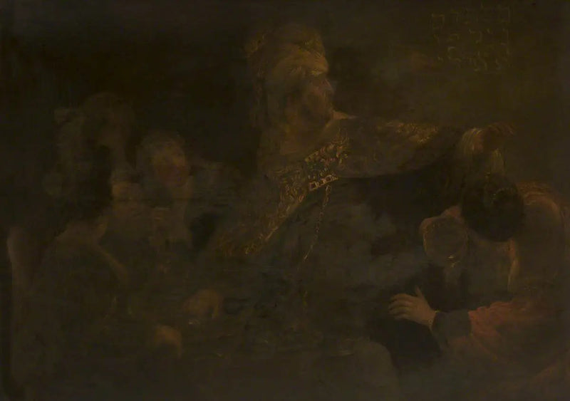 Belshazzarin juhla-ateria - Rembrandt