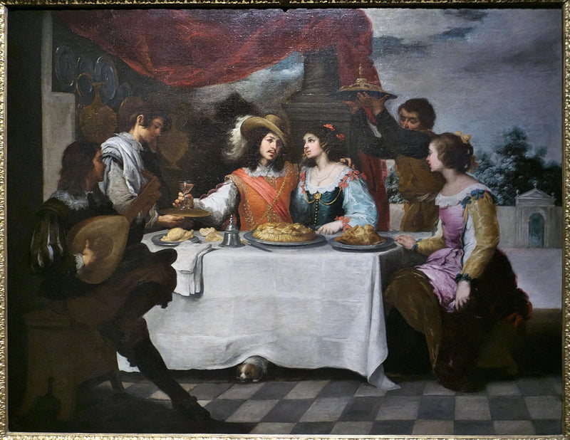 Poika prodigaalin juhla-ateria - Bartolomé Esteban Murillo