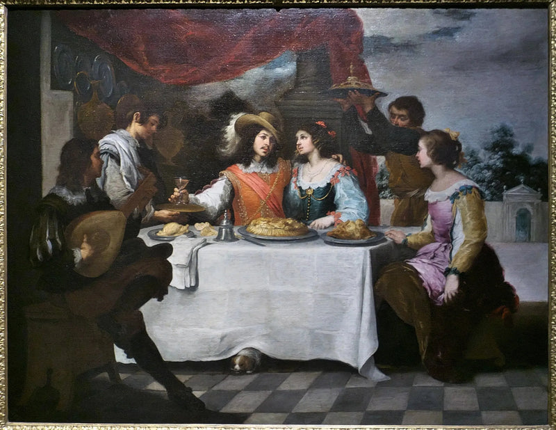 Poika prodigaalin juhla-ateria - Bartolomé Esteban Murillo