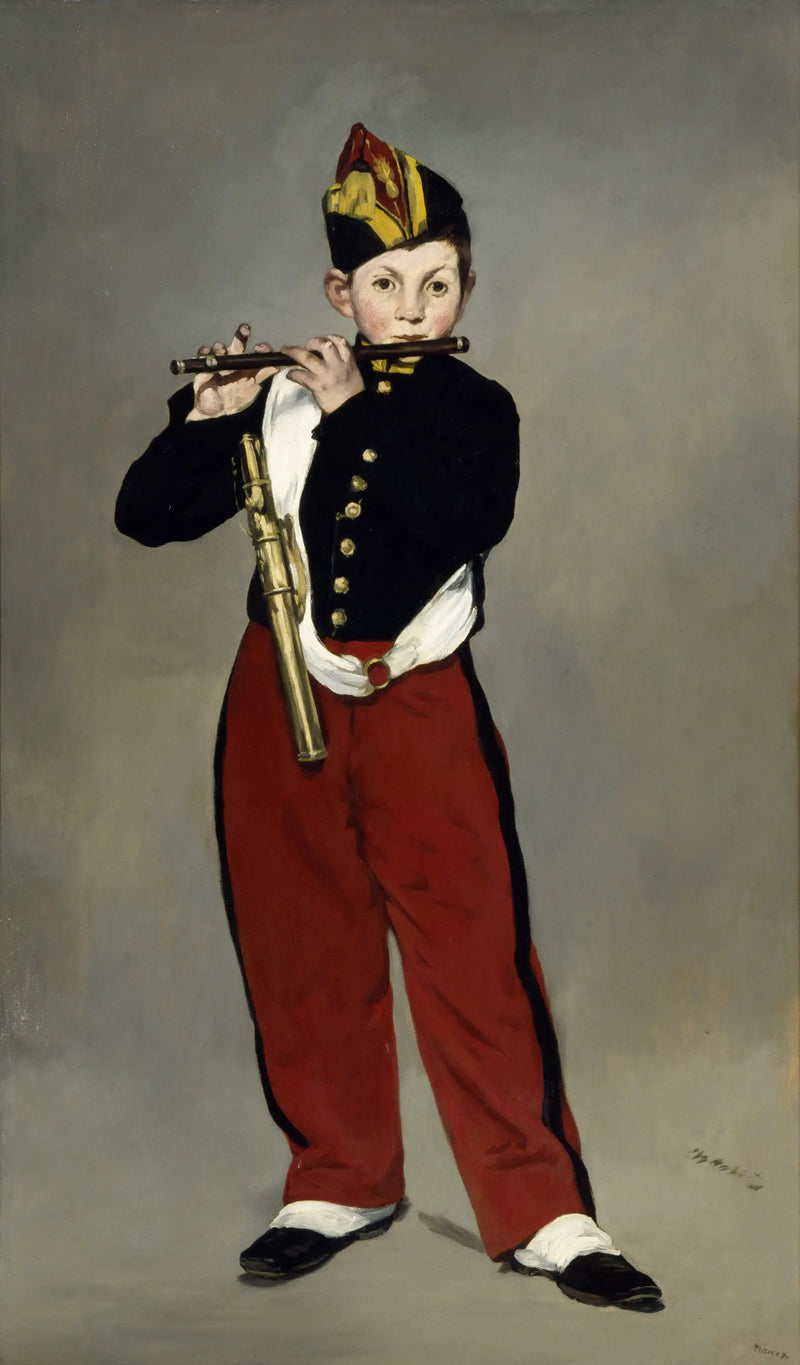 Puhallinsoittaja - Édouard Manet