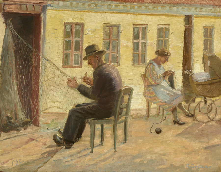 Verkkoa korjataan. - Anna Ancher