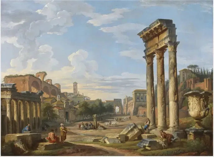 Roomalainen foorumi - Giovanni Paolo Panini