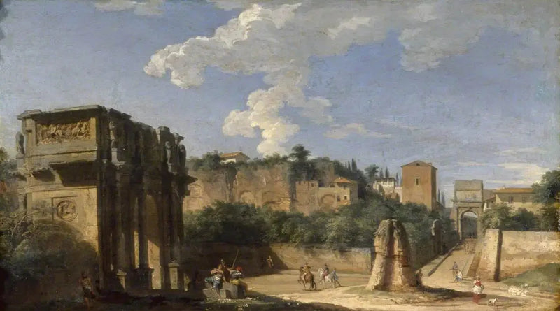 Le Forum, Rooma - Giovanni Paolo Panini